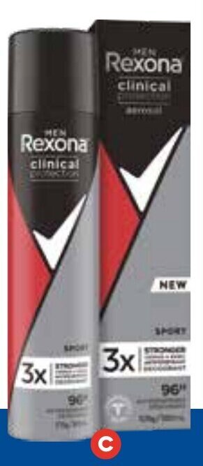 Foodland C. Rexona Clinical Protection Aerosol Deodorant 180ml offer