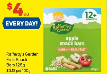 Foodland Rafferty's Garden Fruit Snack Bars 128g offer