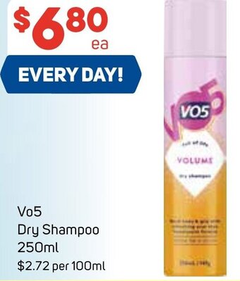 Vo5 Dry Shampoo 250ml`