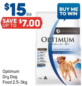 Foodland Optimum Dry Dog Food 2.5-3kg offer