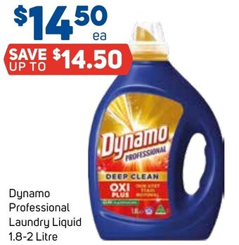 Foodland Dynamo Professional Laundry Liquid 1.8-2 Litre offer