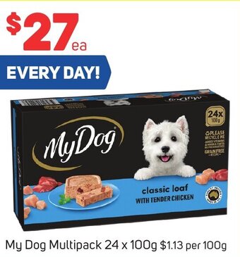 Foodland My Dog Multipack 24 x 100g offer