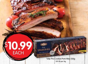 Spudshed Tulip Pre-Cooked Pork Ribs 550g offer