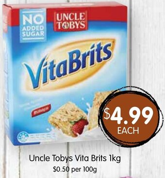 Uncle Tobys Vita Brits 1kg