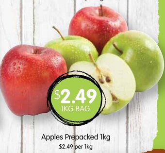 Spudshed Apples Prepacked 1kg offer