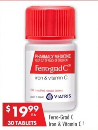 Pharmacy4Less Ferro-Grad C Iron & Vitamin C offer