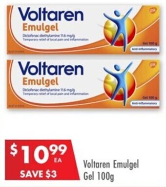 Pharmacy4Less Voltaren Emulgel Gel 100g offer