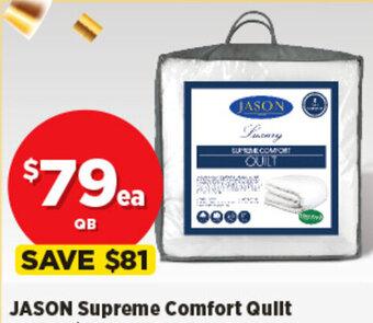 Spotlight JASON Supreme Comfort Quilt offer