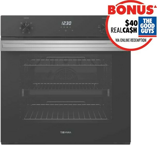 Technika 60cm Electric Oven offer at The Good Guys