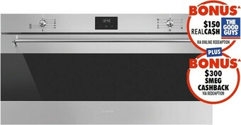 The Good Guys Smeg 90cm Classic Thermoseal Oven offer