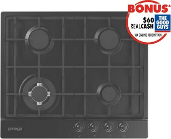 The Good Guys Omega 60cm Gas Cooktop offer