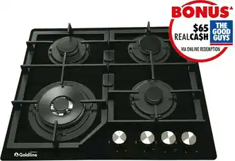 Goldline 60cm Gas Cooktop
