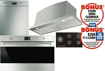 The Good Guys Smeg Kitchen Package offer