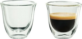 The Good Guys DeLonghi Espresso Thermo Glasses - 2 Pack offer