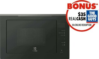 The Good Guys Electrolux 25L Built-in Combination Microwave Oven offer