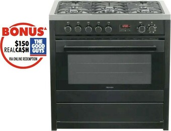 The Good Guys Technika 90cm Dual Fuel Upright Cooker offer