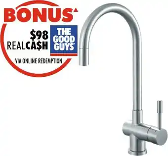 The Good Guys Franke Leda Gooseneck Pullout Tap offer