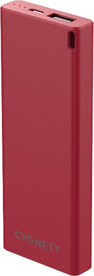 BIG W Cygnett chargeup go 5000mah power bank - red offer