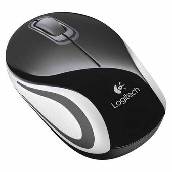 BIG W Logitech wireless black mini mouse m187 offer