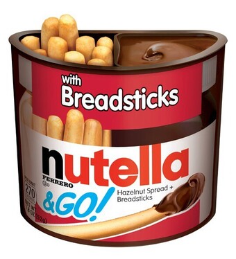 BIG W Nutella & go! hazelnut spread + breadsticks 52g offer