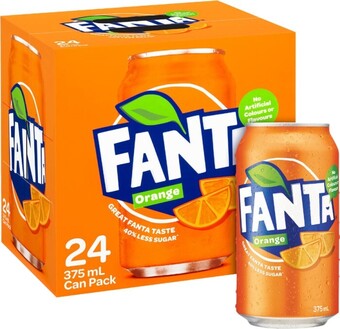 BIG W Fanta 24-pack can 375ml offer