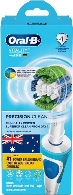 BIG W Oral-b precision clean toothbrush offer