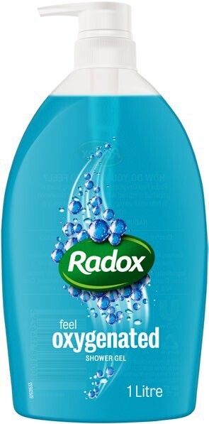 Radox shower gel 1-litre