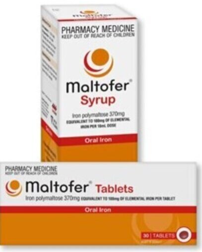MALTOFER Iron 100mg 30 Tablets offer at Alliance Pharmacy