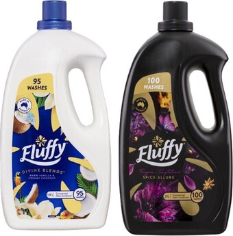 BIG W Fluffy concentrated fabric conditioners 1.9-2-litre offer