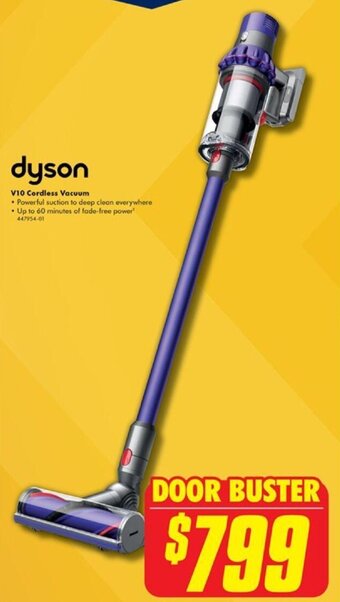 The Good Guys dyson V10 Cordless Vacuum offer