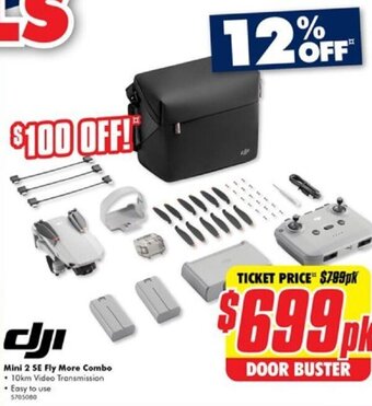 The Good Guys Mini 2 SE Fly More Combo offer