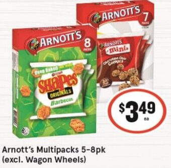 IGA Arnott's Multipacks 5-8pk offer