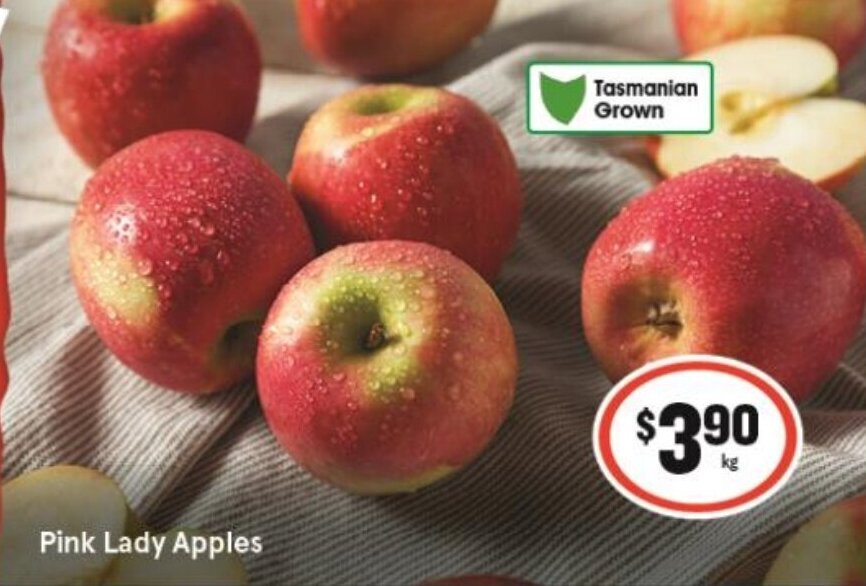 Pink Lady Apples offer at IGA