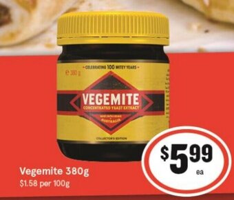 IGA Vegemite 380g offer