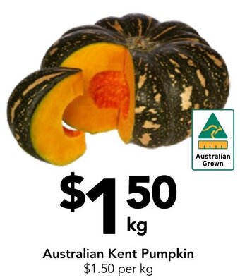 Drakes Australian Kent Pumpkin offer