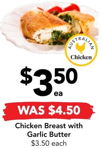Drakes Chicken Breast with Garlic Butter offer
