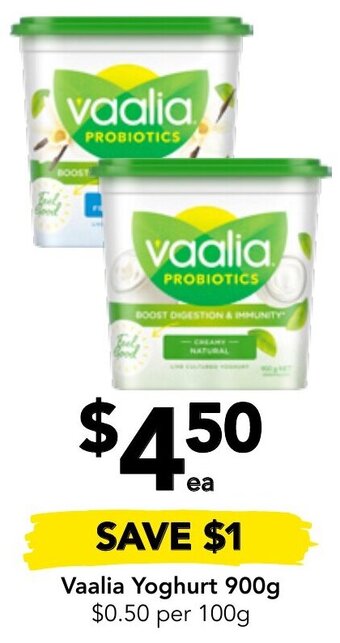 Drakes Vaalia Yoghurt 900g offer