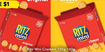 Drakes Ritz Mini Crackers 155g-160g offer