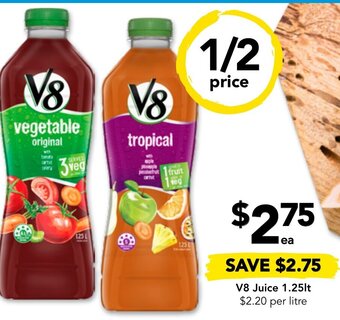 Drakes V8 Juice 1.25lt offer