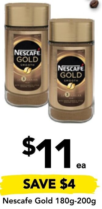 Drakes Nescafe Gold 180g-200g offer