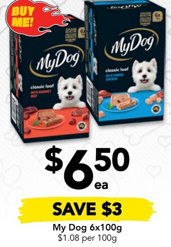 Drakes My Dog 6x100g offer