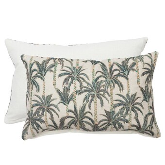 Pillow Talk Boracay feather oblong cushion by m.u.s.e offer