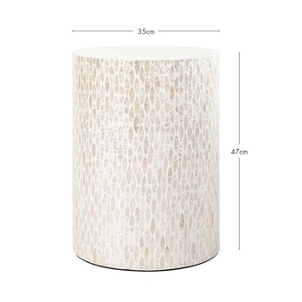 Pillow Talk Calie natural side table by m.u.s.e offer