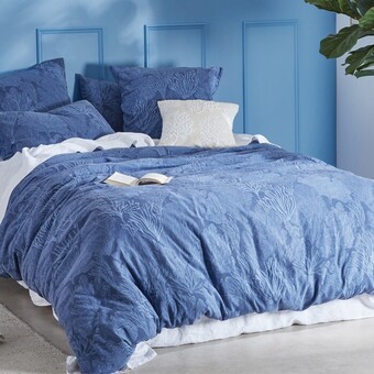 Pillow Talk Coral quilt cover set by habitat offer
