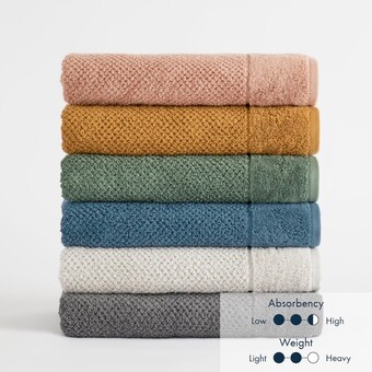 Pillow Talk Montreal towel range by the cotton company offer