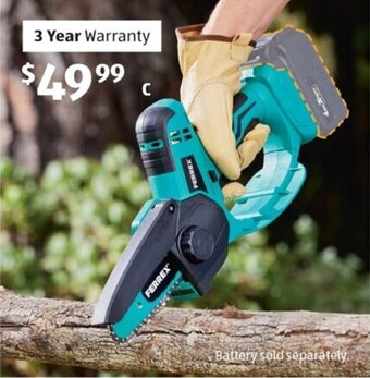ALDI C 20V Cordless Mini Chainsaw Skin offer