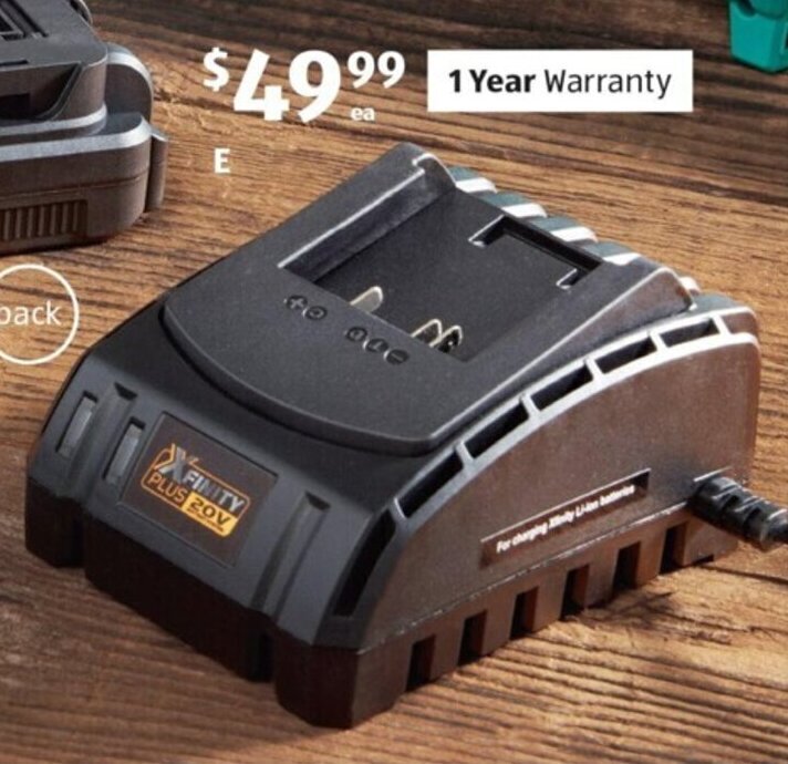 E 4.0Ah Battery or 2.0Ah Battery and Charger Pack or Dual 20V Fast