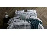 David Jones Cotton House Zevon Queen Quilt Cover offer