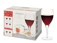 Luigi Bormioli Masterpiece Goblet Value Pack of 6