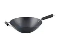 David Jones Ken Hom Non-Stick Carbon Steel Wok 31cm Set offer